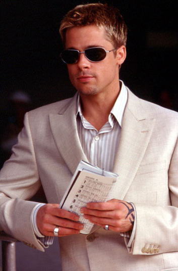 brad pitt ocean.  remake of Ocean's Eleven . Brad Pitt's 